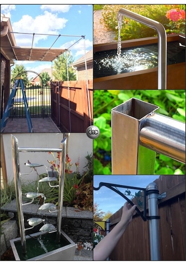 Krom Boru 17 X 13mm Boy: 2 Metre - Paslanmaz Çelik