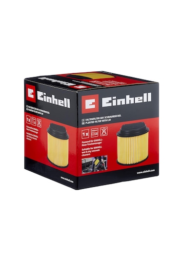 Einhell Vidalı Kapaklı Yedek Katlama Filtresi