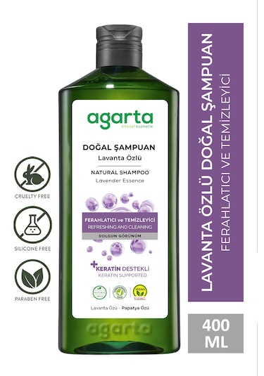Agarta Lavanta Doğal Şampuan 400 ML