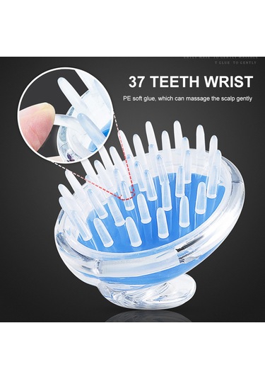 Vkemall Erkekler İçin Rahatlatıcı Kafa Masaj Fırçası - Saç Derisi Kan Dolaşımını Artırır