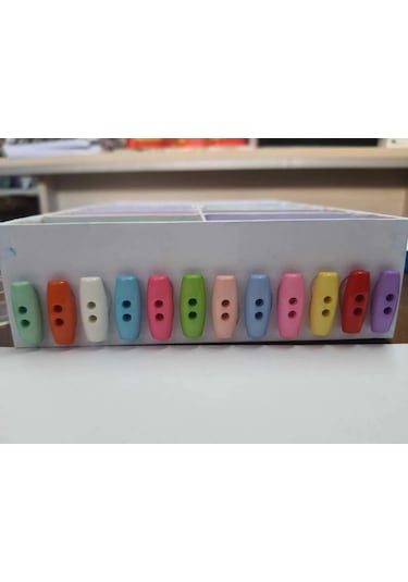Bebek Çoban Düğmesi Kırmızı Kaliteli 6 Adet