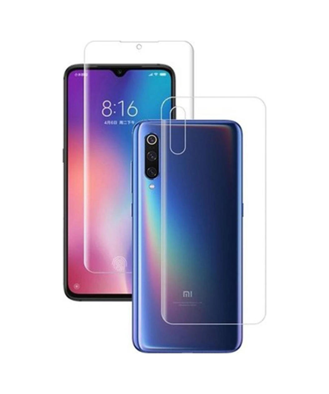 Xiaomi Mi Note 10 Lite Ön-arka Darbe Emici Hd Ekran Koruyucu Kaplama