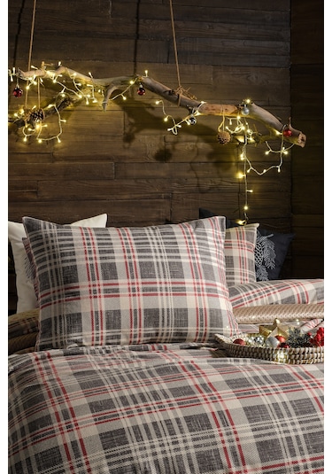 Flanel Nevresim Takımı Wendy Tek Kişilik Krem Krem