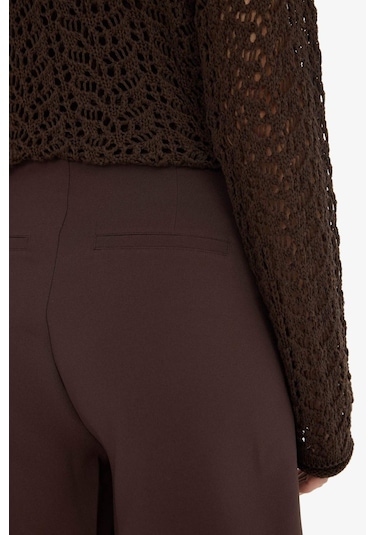 Defacto Yüksek Bel Şort Etek F8310ax25aubn340 Kahve