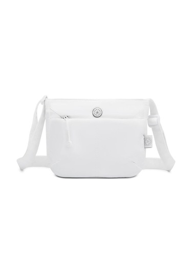 Smart Bags Mikro Poly Kumaş Postacı Kadın Çantası 3340 Beyaz