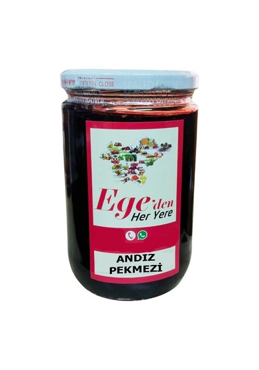Köyceğiz Andız Pekmezi Soğuk Sıkım 950 Gr %100 Doğal Ve Katkısız