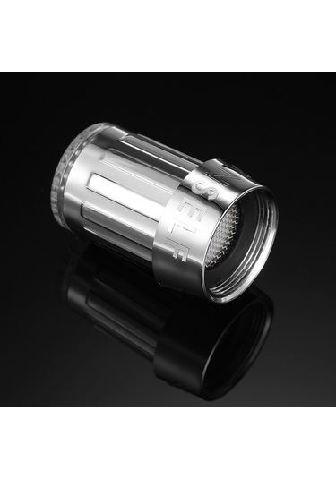 Pazly 7 Renkli Led Musluk Işığı - Su Basıncıyla Çalışan, Abs Malzeme, Banyo & Mutfak İçin Led Musluk Işığı Diğer