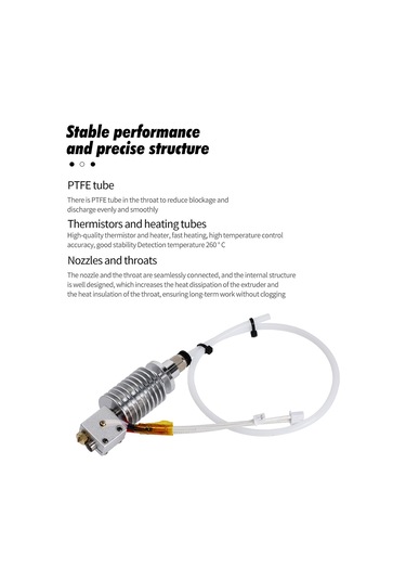 Singree Anycubic Vyper Uyumlu 24v 40w 3d Yazıcı Başlık Isıtıcı Seti, 260 C Dayanıklı