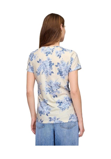Gap V-ss Logo Classic Tee T-shirt - 729555-10197 Mavi