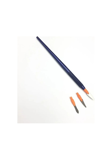 Diş Hekimi Heykel Bıçak Balmumu Oyma Aletleri Spatula Bıçak Diş Laboratuvarı Araçları Yellow