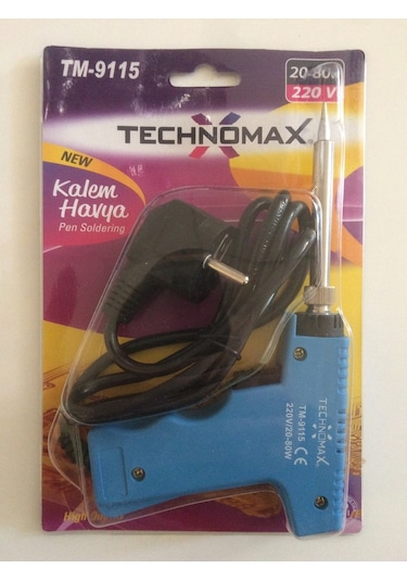 Technomax Tabancalı Kalem Havya Makinası 80 Watt 220 Volt