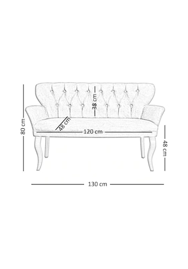 Kayser Home Çay Seti Koltuk Takımı Ofis Bahçe Balkon Oturma Grubu Berjer Siyah 2+1+1 Siyah