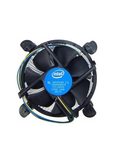 Intel Delta 1200p Siyah İşlemci Hava Soğutucu