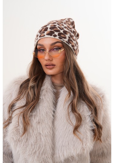 Ritagarcia Premium Soft Leopar Bere Krem Leopar