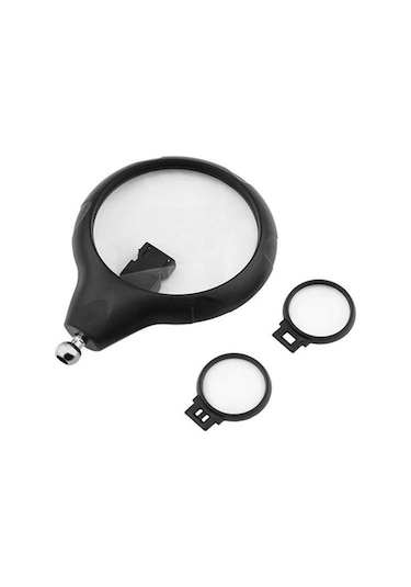 Mg16129-C Led Işıklı Büyüteçli - Mercekli Havya Sehpası Zd-126-3 (497613901)