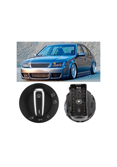 Reedark Abs Malzeme Far Ve Fener Anahtarı -  Çip, Hassas Ve Dayanıklı - Uyumlu Modeller: Bora, Beetle - Oem: 3bd941531a, 1c0941531