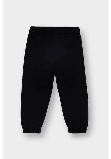 Defacto Erkek Bebek Etiket Baskılı Beli Lastikli 2li Eşofman Altı F9392a525wnbg775 Bej