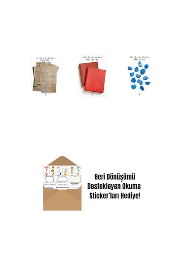Kağıtlar + Defterler + Metinler + Okuma Sticker'ları