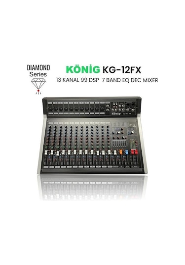 König KG-12FX 13 Kanal Dec Mixer Diamond