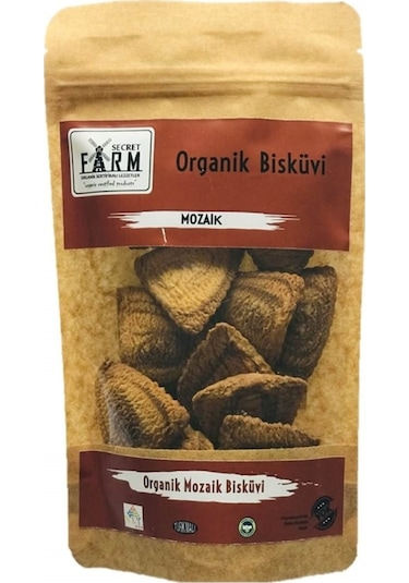 Secret Farm Mozaik Organik Bisküvi 100 G