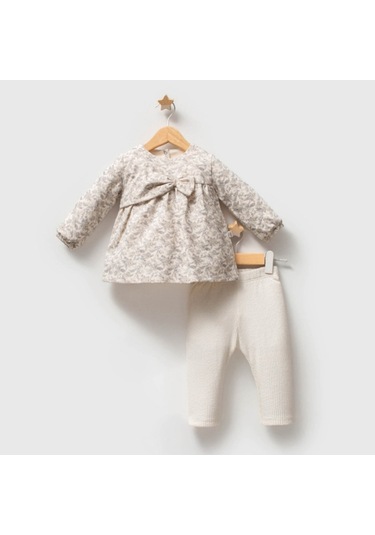 Tongs Baby 2'li Bebek Takım 5633 Ekru