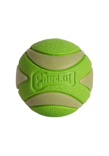 Chuckit Max Glow Ultra Squeaker Gece Parlayan Sesli Köpek Oyun Topu 6.5 CM
