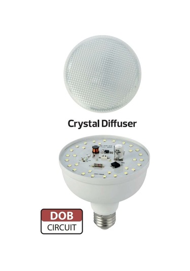 Horoz 50 Watt Crystal Led Ampul Beyaz Beyaz