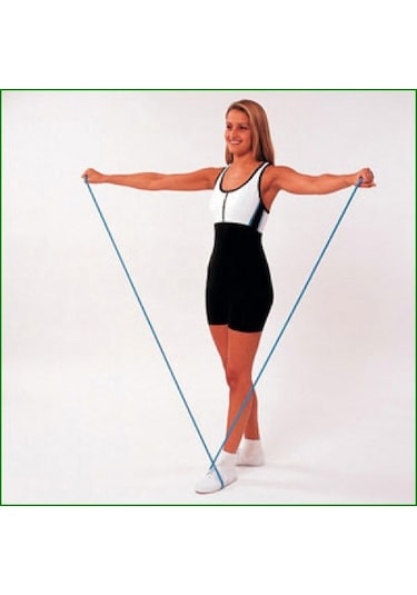 Theraband Tubing Egzersiz Direnç Lastiği Seti 1.5 M 7 Renk