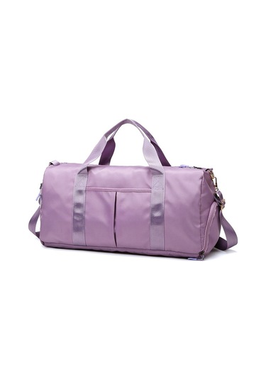 Tenfowee Kırmızı Spor Çanta - Islak/kuru Ayrımı Ayakkabı Bölgesi, Günlük Kullanım, Yoga Ve Seyahat İçin, Dayanıklı Malzeme