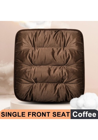 Kahve Seametal Araba Koltuk Minderi Peluş Sürücü Koltuk Minderi Kaymaz Araçlar Ofis Koltuğu Ev Araba Pedi Koltuk Kılıfı