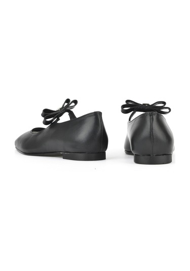 Ziya, Kadın Hakiki Deri Babet 1531054z3441 Siyah 1531054z3441 000 Siyah