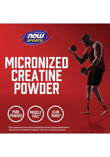 Now Foods Sports Micronized Creatine Monohydrate 500 Gram - 119 S