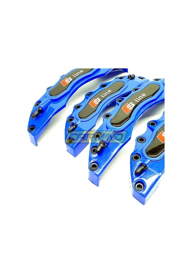 Audi Sline Mavi Kaliper Kapak Seti 4 Lü