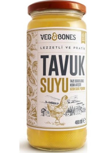 Veg&Bones Tavuk Suyu 480 ML