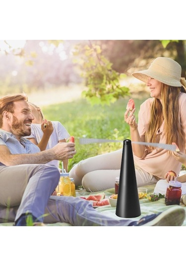 Tongxida Dış Mekan Kamp Piknik Sarjlı Sessiz Sinek Kovar Kovucu/