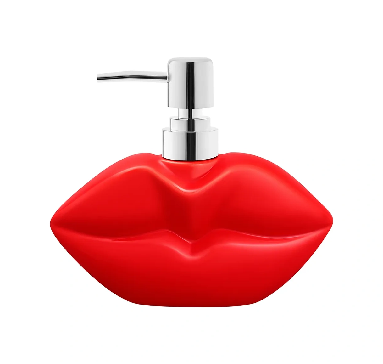 Elan Gallery "dudaklar" Sıvı Sabun Dispanseri, 400 Ml 2161600 Kırmızı