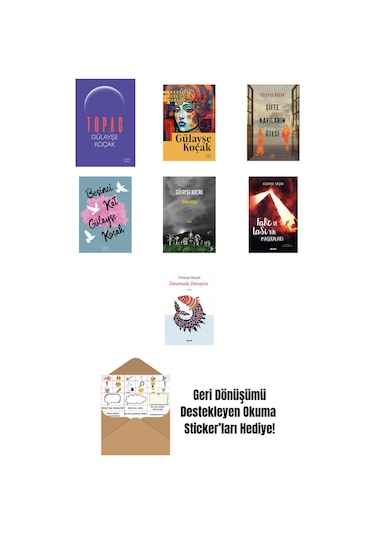 Gülayşe Koçak 7 Kitap Set + Okuma Sticker'ları