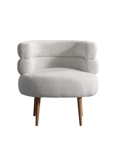 Barel Özel Tasarım Çay Seti Koltuk Takımı,berjer Ve Puf Ofis Balkon Cafe Bahçe Salon Mobilyası 3 Lü Takım Beyaz Beyaz