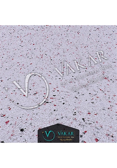 Vakar Premium Canli Siva Moonlight 05 2kg Paket BEYAZ ZEMiN KIRMIZI SiYAH DESEN