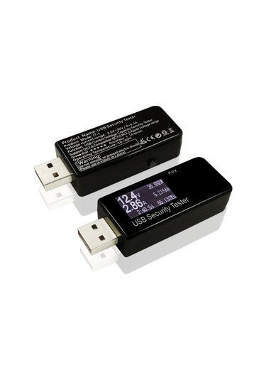 Yifomall Usb Şarj Test Cihazı - Akım, Voltaj, Güç Ve Kapasite Ölçer, Taşınabilir