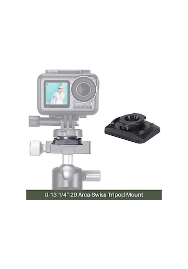 Ulanzi U-13 Dji Osmo Action  Tripod Plate Çok Renkli