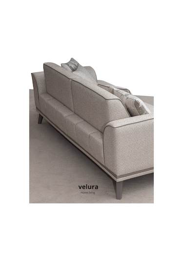 Aden 3+3+1+1 Koltuk Takımı & Oturma Grubu Ekru