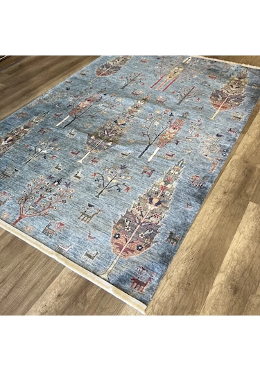 Eko Halı Antique Atk 09 Aqua Yıkanabilir Makina Halısı