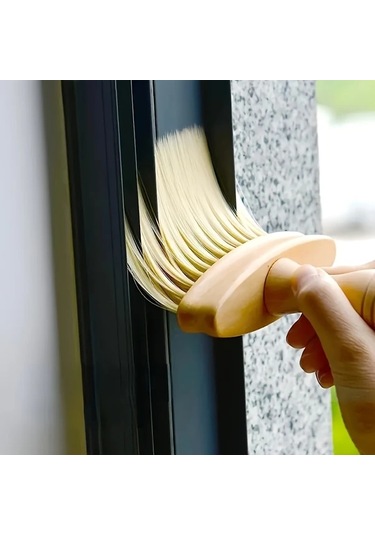 Willowhaven 1 Adet Manuel Toz Alma Fırçası: Ergonomik Sap, Çıkarılabilir Başlık, Çok Yüzeyli Ev Ve Araç Temizliği İçin