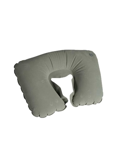 Şişme Ortopedik Boyun Yastığı Yolcu Seyahat Yastığı U Şeklinde Seyahat Yastığı
