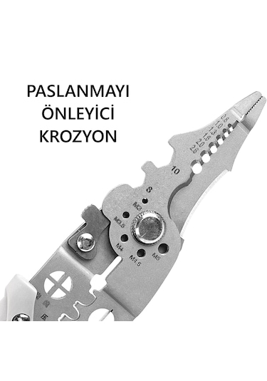 Profesyonel Çok Amaçlı Tel Sıyırıcı Pensesi