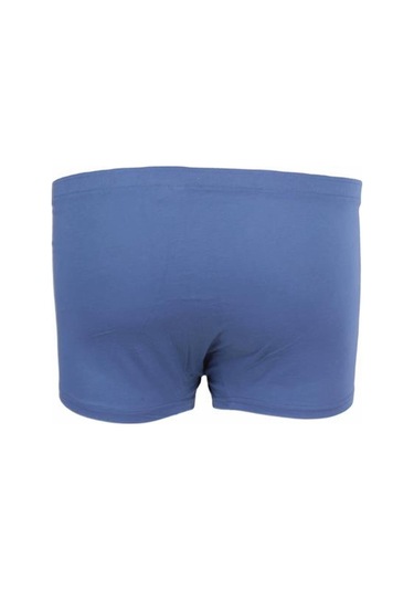 Starbattal Erkek Büyük Beden Düğmeli Uzun Paça Boxer 11907 Indıgo - 3Xl İndigo