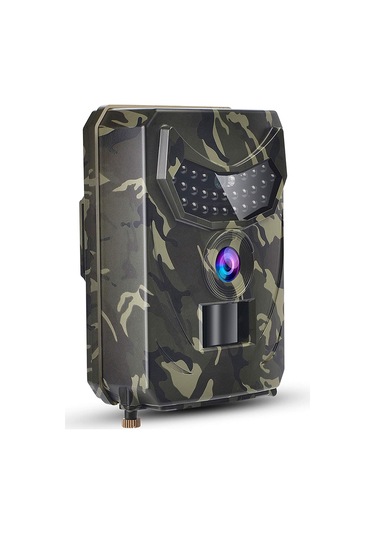 Maiyame Pr-100 Askeri Yeşil Av Kamerası: 12mp 1080p Hd, Kişi Algılama Gece Görüşü, Ip56 Su Geçirmez, 3 Ay Pil Ömrü Çok Renkli
