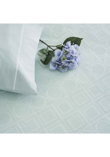 Taç Jakar Doretta Çift Kişilik Pike Takımı Mint 000000001000047218 Mint