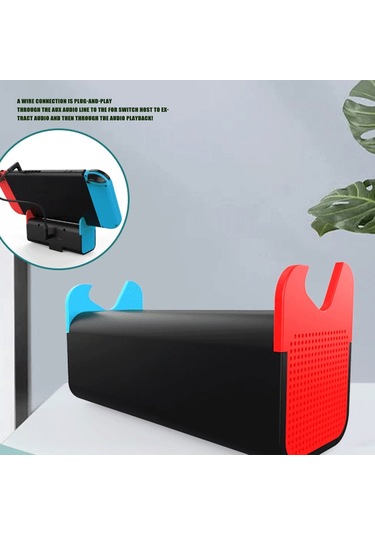 Ipega PG-SW050 Nintendo Switch/Lite İçin Şarj Cihazlı Standlı Taşınabilir Hoparlör